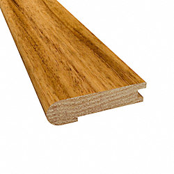Prefinished Matte Brazilian Koa Hardwood 5/8 in thick x 2.75 in wide x 78 in Length Stair Nose